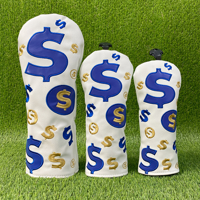 Embroidery Pattern - Golf Simplicity Stickmuster Driver-Schlägerhauben Fairway-Wood-Schlägerhauben Hybrid-Schlägerhauben