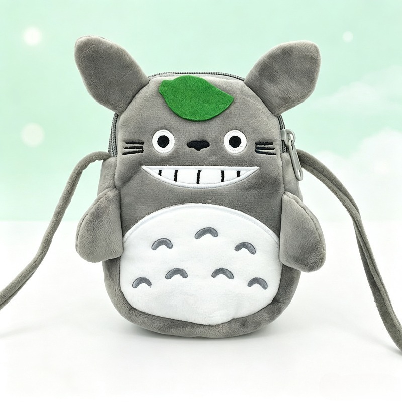 Embroidery Wallet - My Neighbor Totoro Niedliche Mini-Geldbörse mit