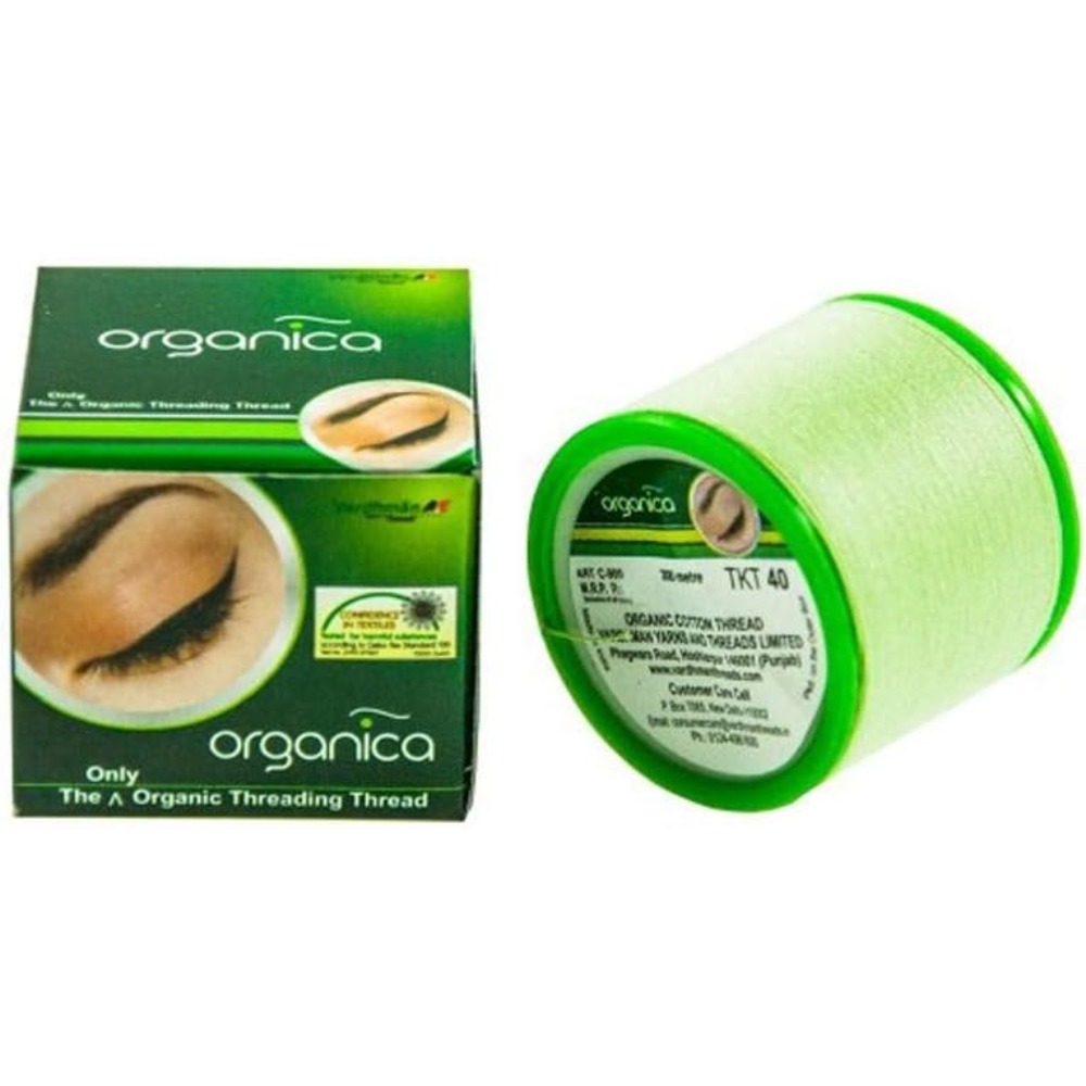 Embroidery Yarns - 100% Baumwoll-Stickgarn, Hellgrün 300 Zoll Reines