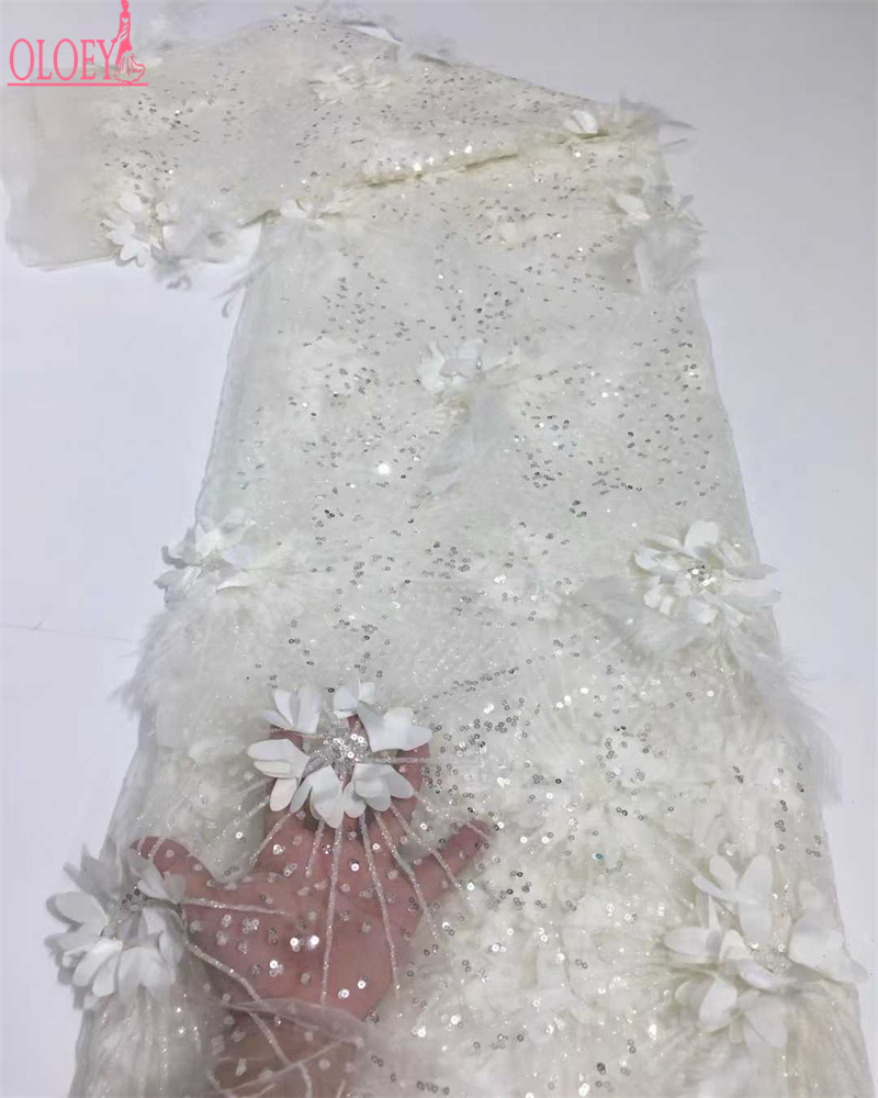 Embroidery Design 3D - OLOEY Neueste Design Afrika Französisch Stil