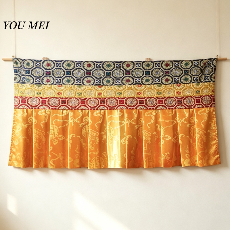 Embroidery Skirt - Buddhistische Saaldekoration zum Aufhängen, Tibetischer Stil
