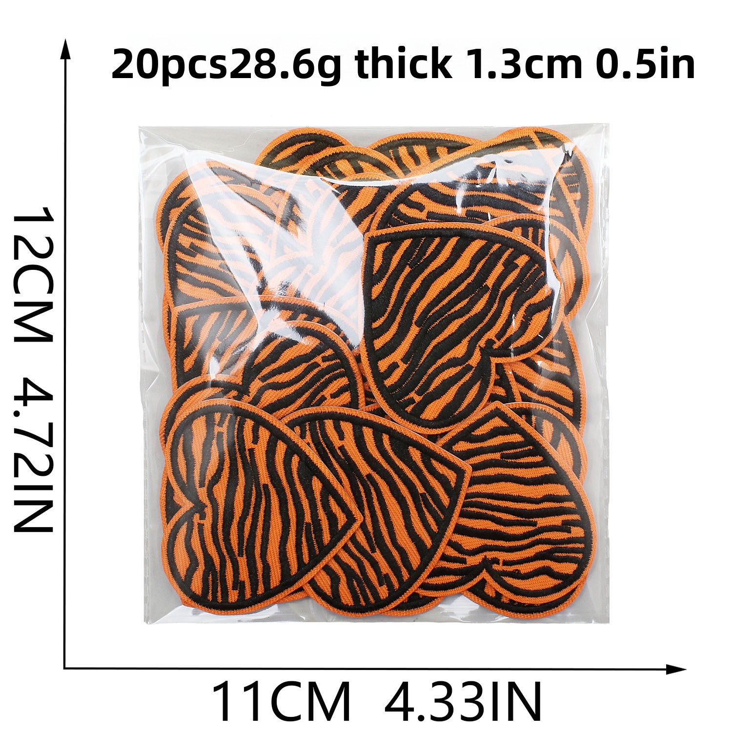 1/5/10/20 Stück Leopardenmuste – Embroidery Design Love Bewertung und Preis