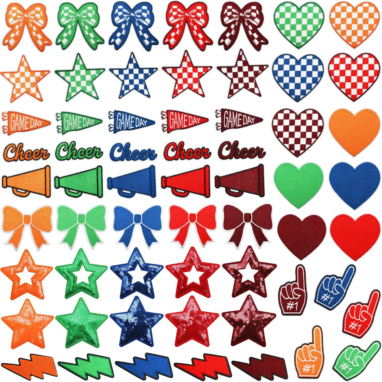 1 Stück Dreifarbige Liebesster – Embroidery Design Love Bewertung und Preis