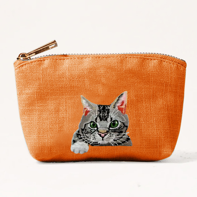 2026 Neue Niedliche Katzen- un – Embroidery Wallet Bewertung und Preis