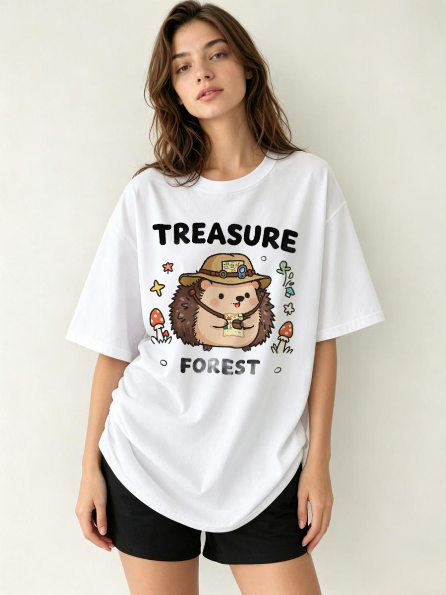 T-Shirt mit Batik-Print-Muster – Embroidery Design Love Bewertung und Preis