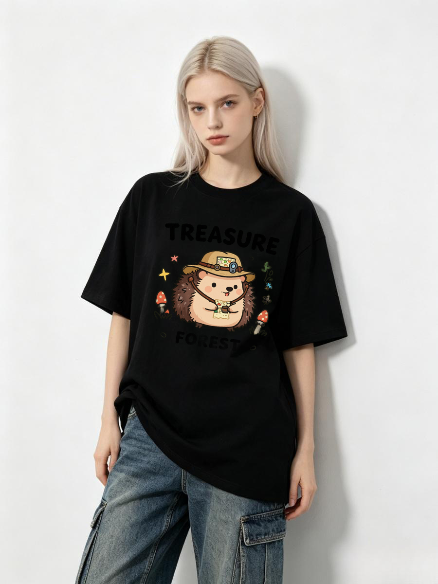 T-Shirt mit Batik-Print-Muster – Embroidery Design Love Bewertung und Preis