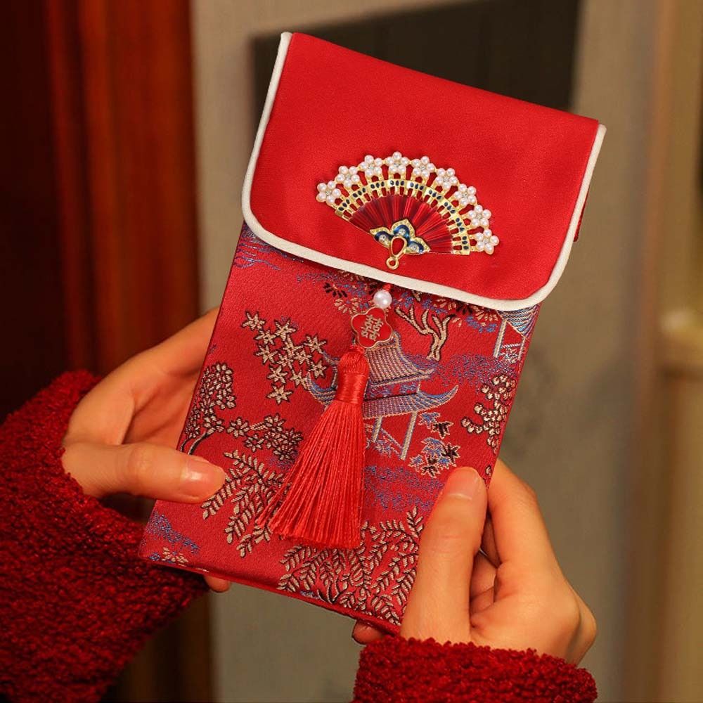 Neujahrs-Glückwunsch-Broschüre – Embroidery Red Bewertung und Preis