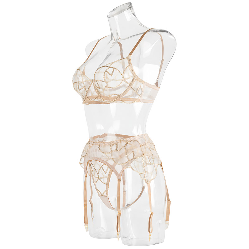 Sexy Dessous-Set für Damen: Lu – Embroidery Ring Bewertung und Preis