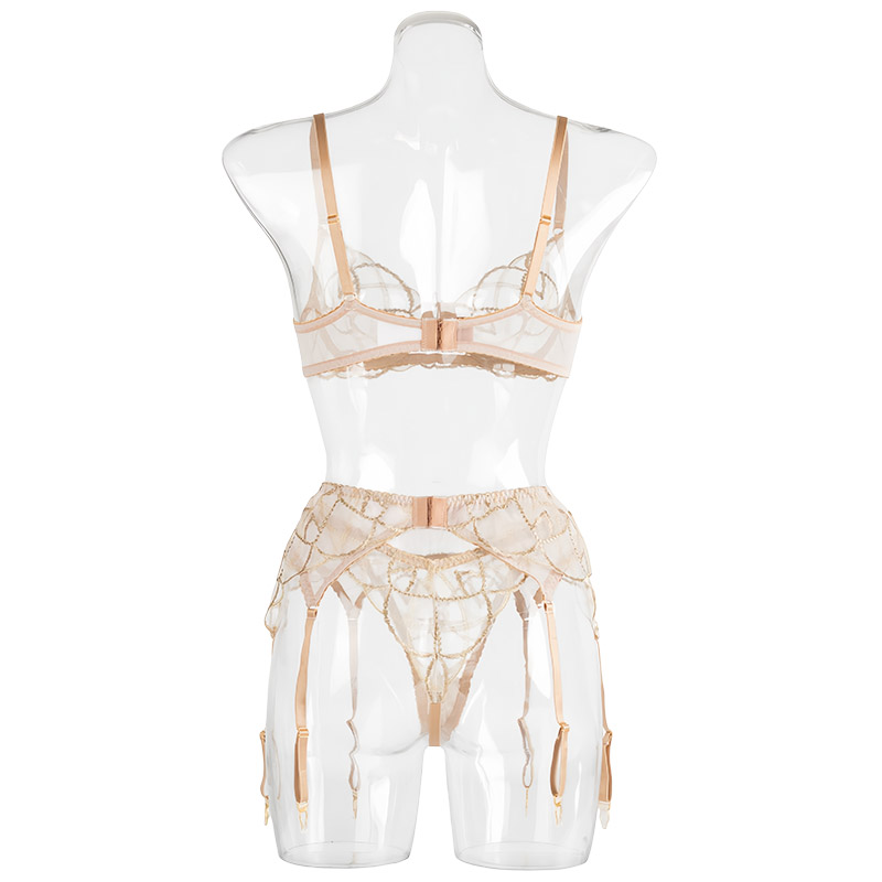 Sexy Dessous-Set für Damen: Lu – Embroidery Ring Bewertung und Preis