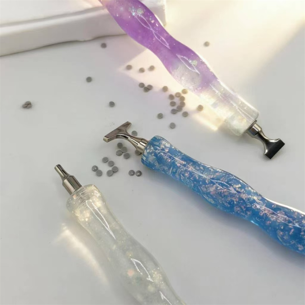 Neuer Wellenförmiger Harz-Diam – Embroidery Service Bewertung und Preis