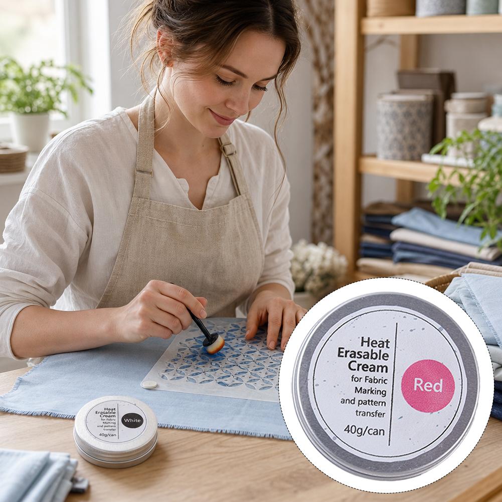 Hitze-Entfernbarer Stoffmarkie – Embroidery Cream Bewertung und Preis
