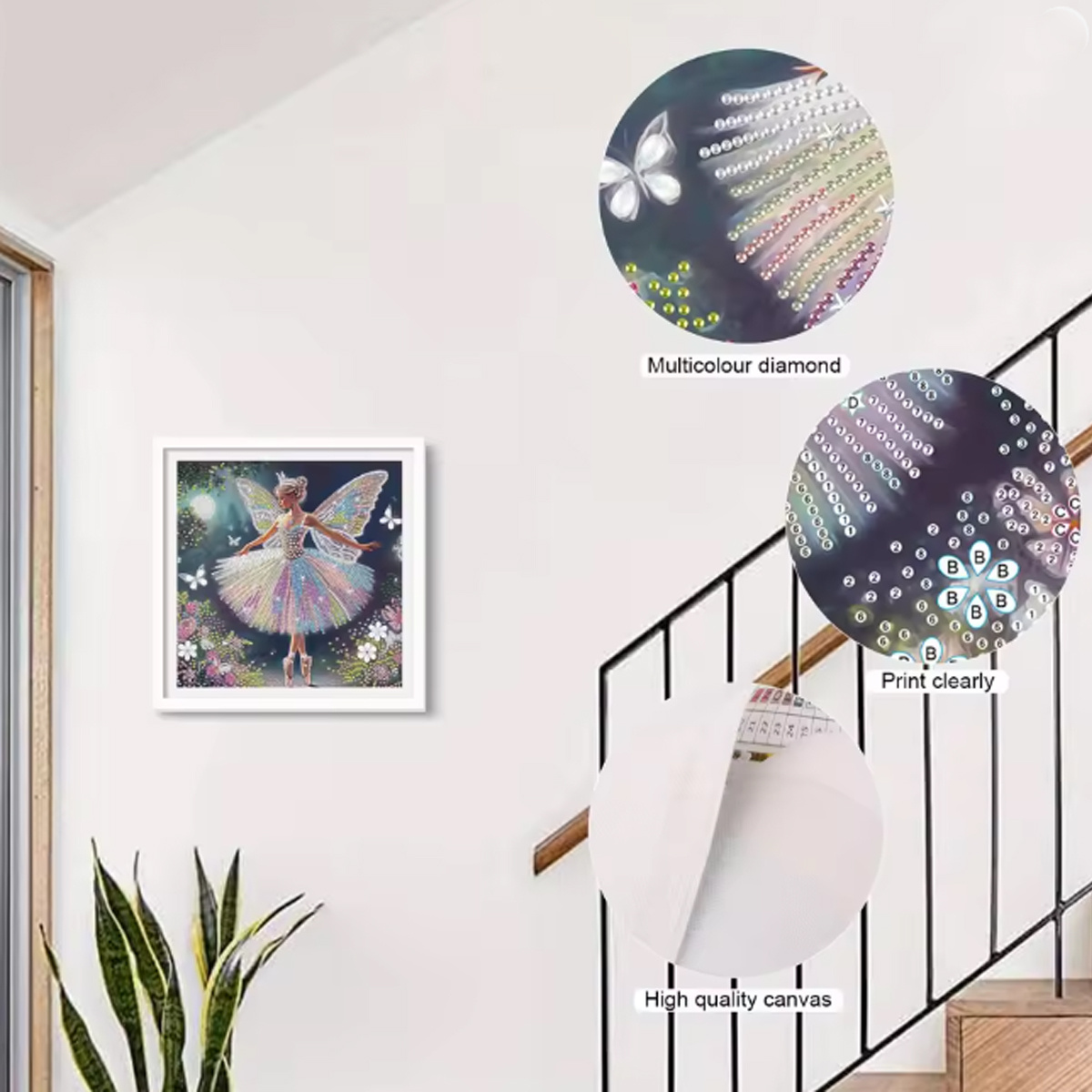 Schmetterlings-Feenmuster-Seri – Embroidery Pattern Bewertung und Preis