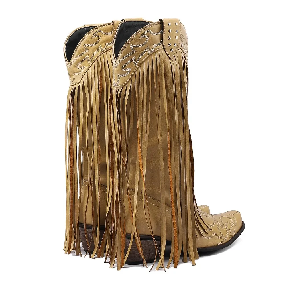 Fransen Nieten Western Damen M – Embroidery Red Bewertung und Preis