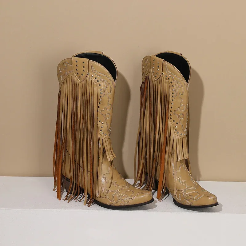 Fransen Nieten Western Damen M – Embroidery Red Bewertung und Preis