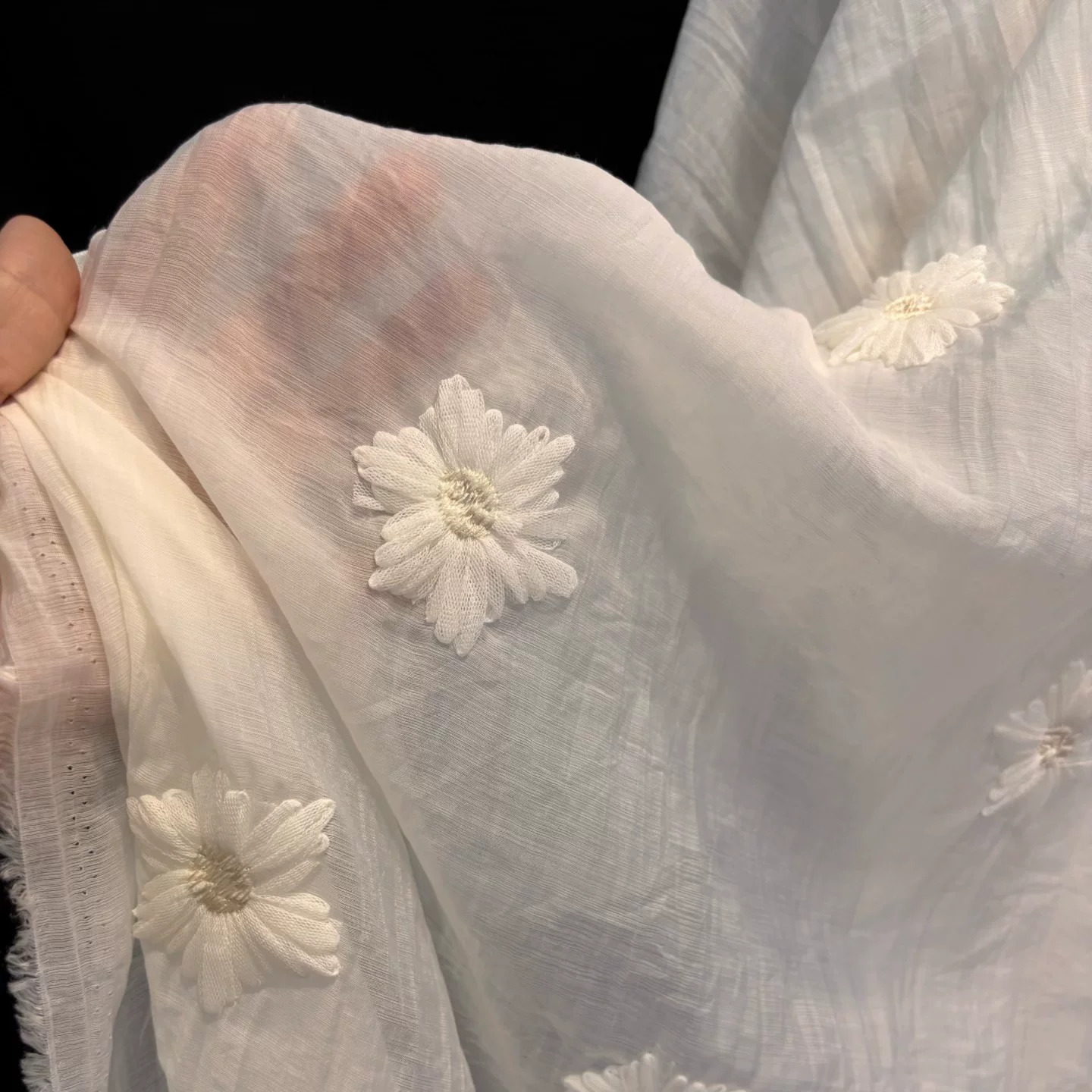 1 Yard Chiffon-Garn mit Mikrof – Embroidery Yarns Bewertung und Preis
