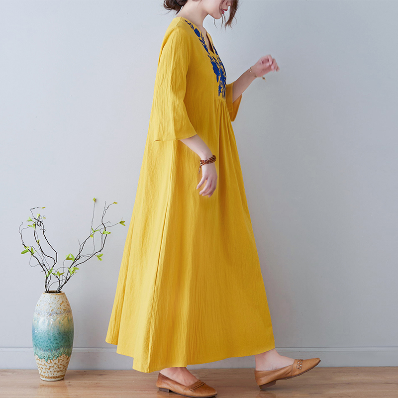 Neues Ethno-Stil Loses Tief Au – Embroidery Skirt Bewertung und Preis