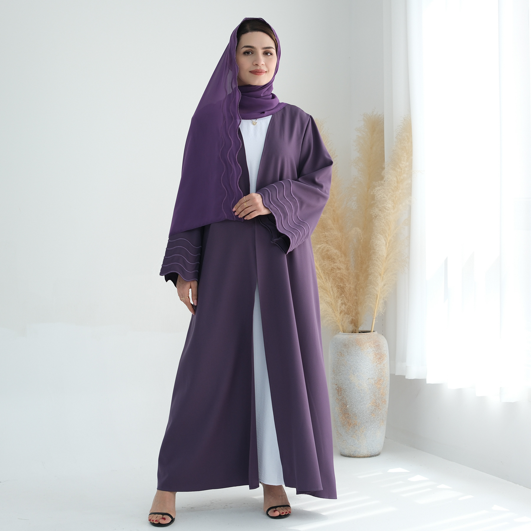 Eid Stickerei Muslimische Frau – Embroidery Kaftan Bewertung und Preis