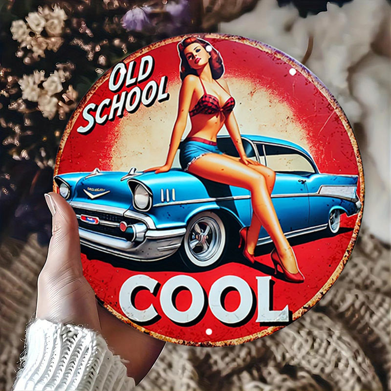 1 Stück Vintage Pin-Up Car & C – Embroidery Red Bewertung und Preis