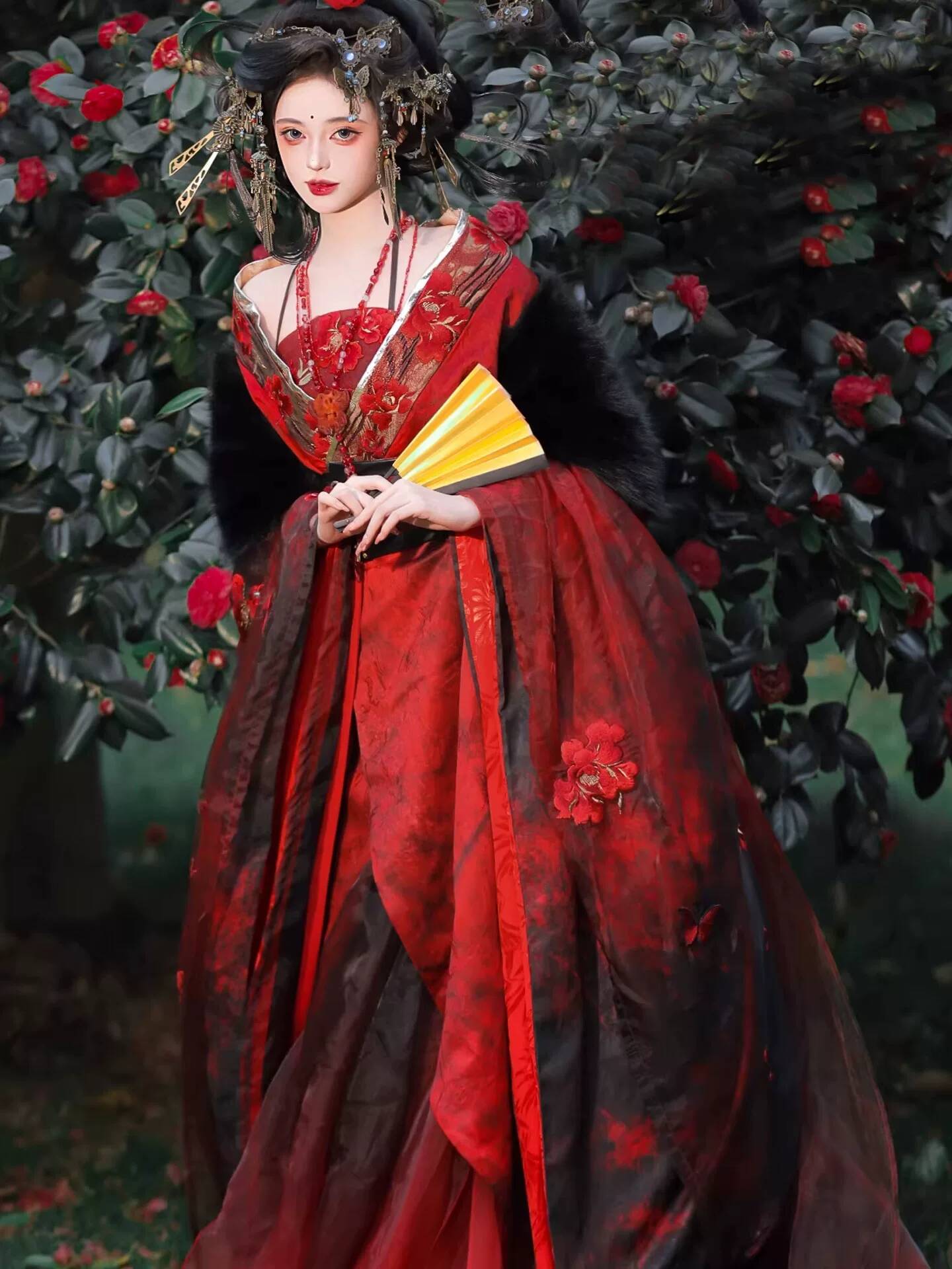 Neues Datura Red Hanfu Damen-K – Embroidery Red Bewertung und Preis