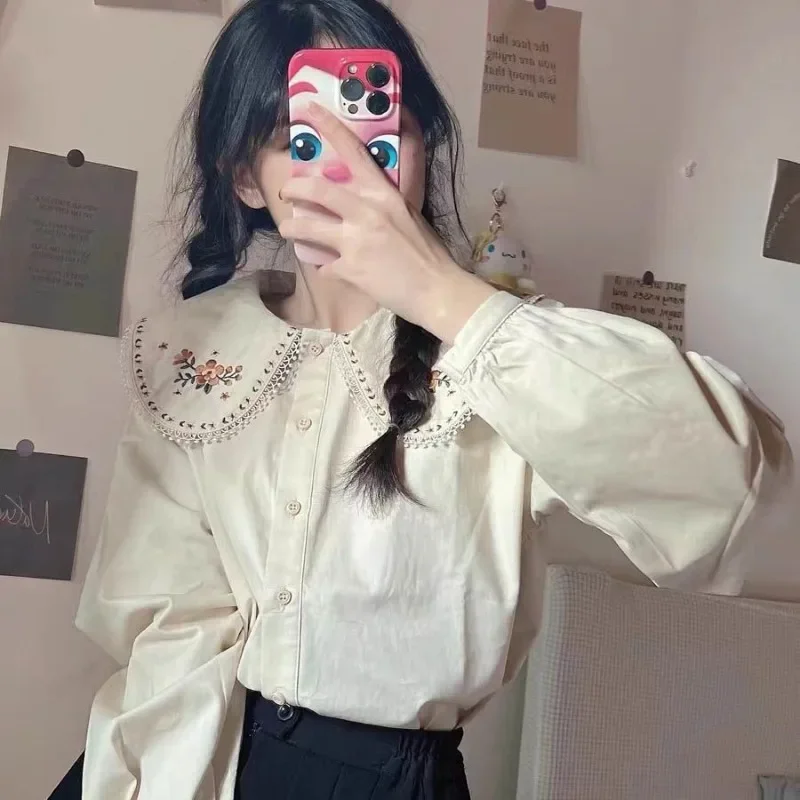 Hemden für Damen im japanische – Embroidery Design Love Bewertung und Preis