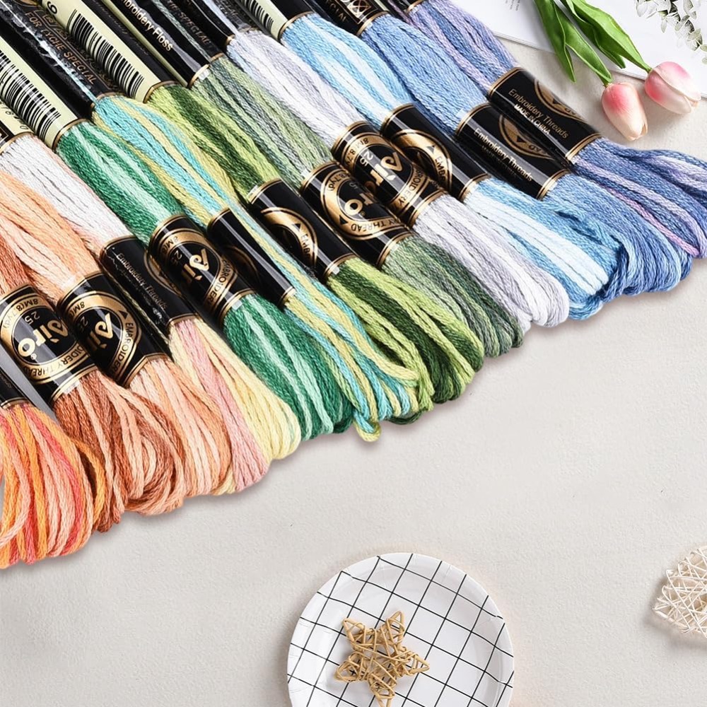 12 Stränge 105 Yards Kreuzstic – Embroidery Stitches Bewertung und Preis