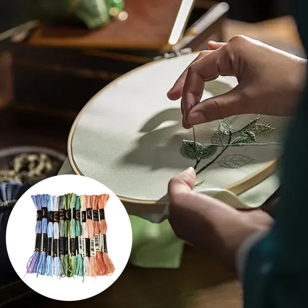 12 Stränge 105 Yards Kreuzstic – Embroidery Stitches Bewertung und Preis