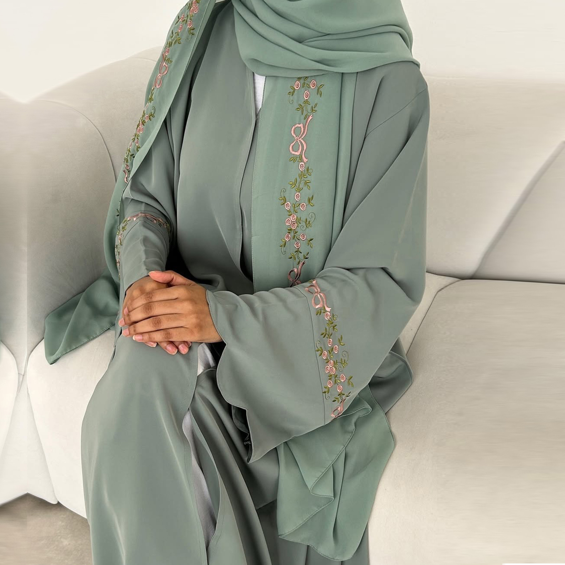 Dubai Abaya Hersteller Islamis – Embroidery Hijab Bewertung und Preis