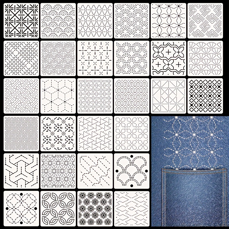 30 Stück Stickvorlagen, DIY-St – Embroidery Pattern Bewertung und Preis