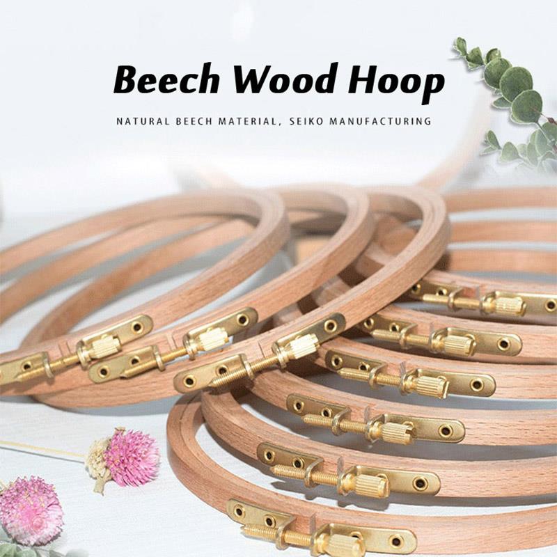 1 Stück Hochwertiger Buchenhol – Embroidery Ring Bewertung und Preis