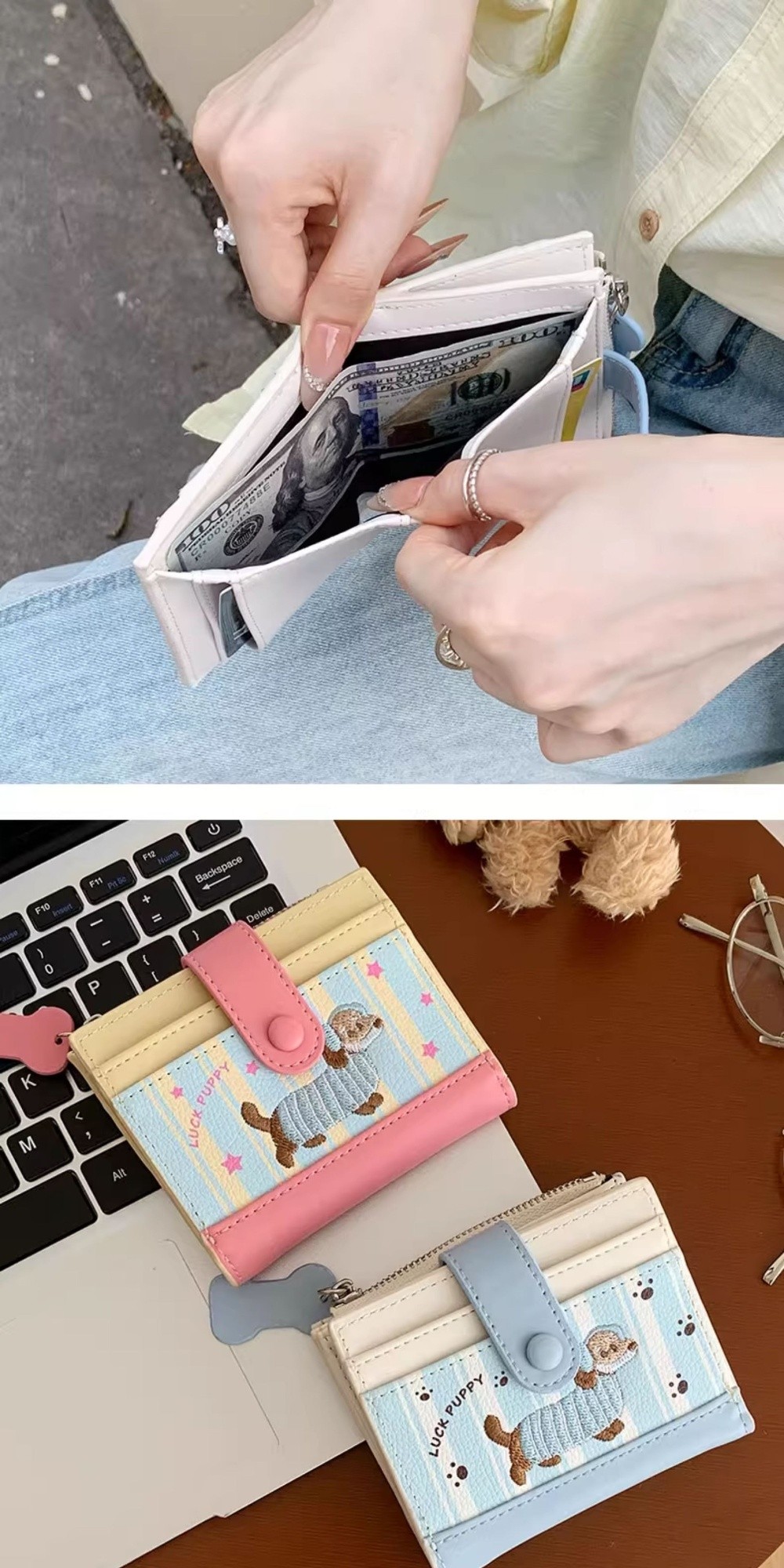 Koreanischen Stil Dackel Stick – Embroidery Wallet Bewertung und Preis