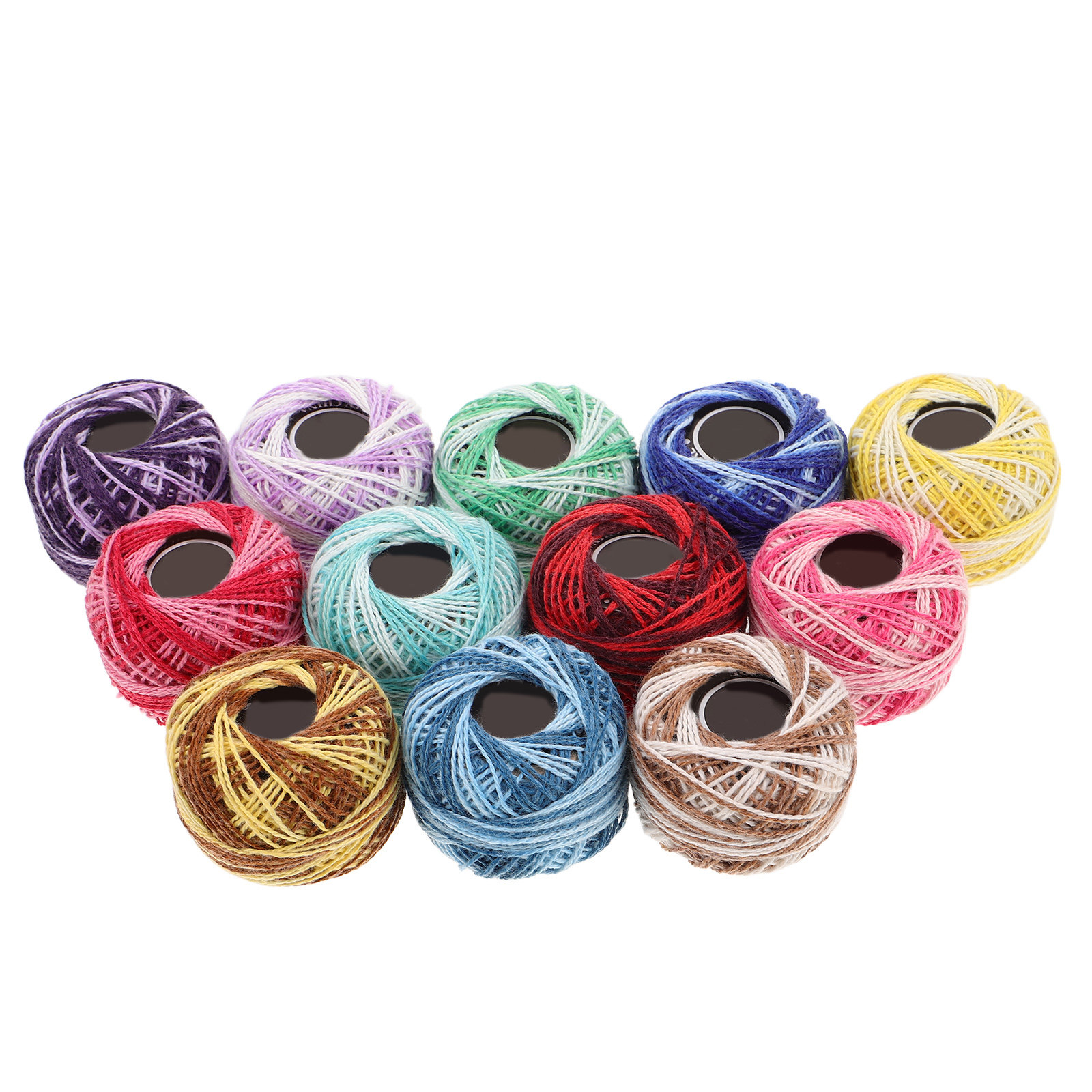 12-teiliges Set bunter Baumwol – Embroidery Kit Set Bewertung und Preis