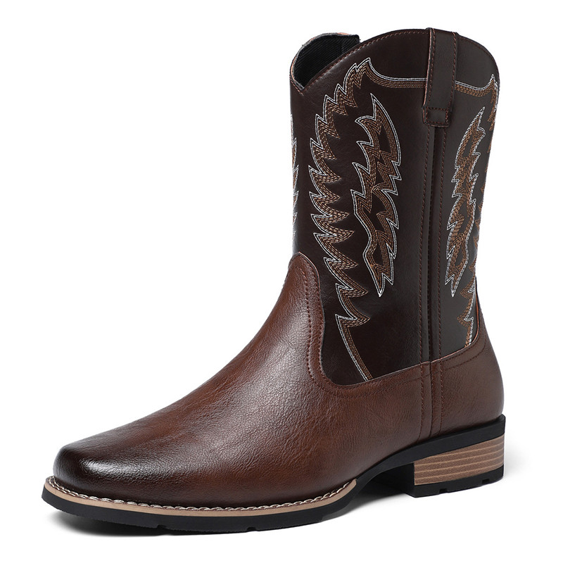 Herren Hohe Stiefel mit Sticke – Embroidery Stitches Bewertung und Preis