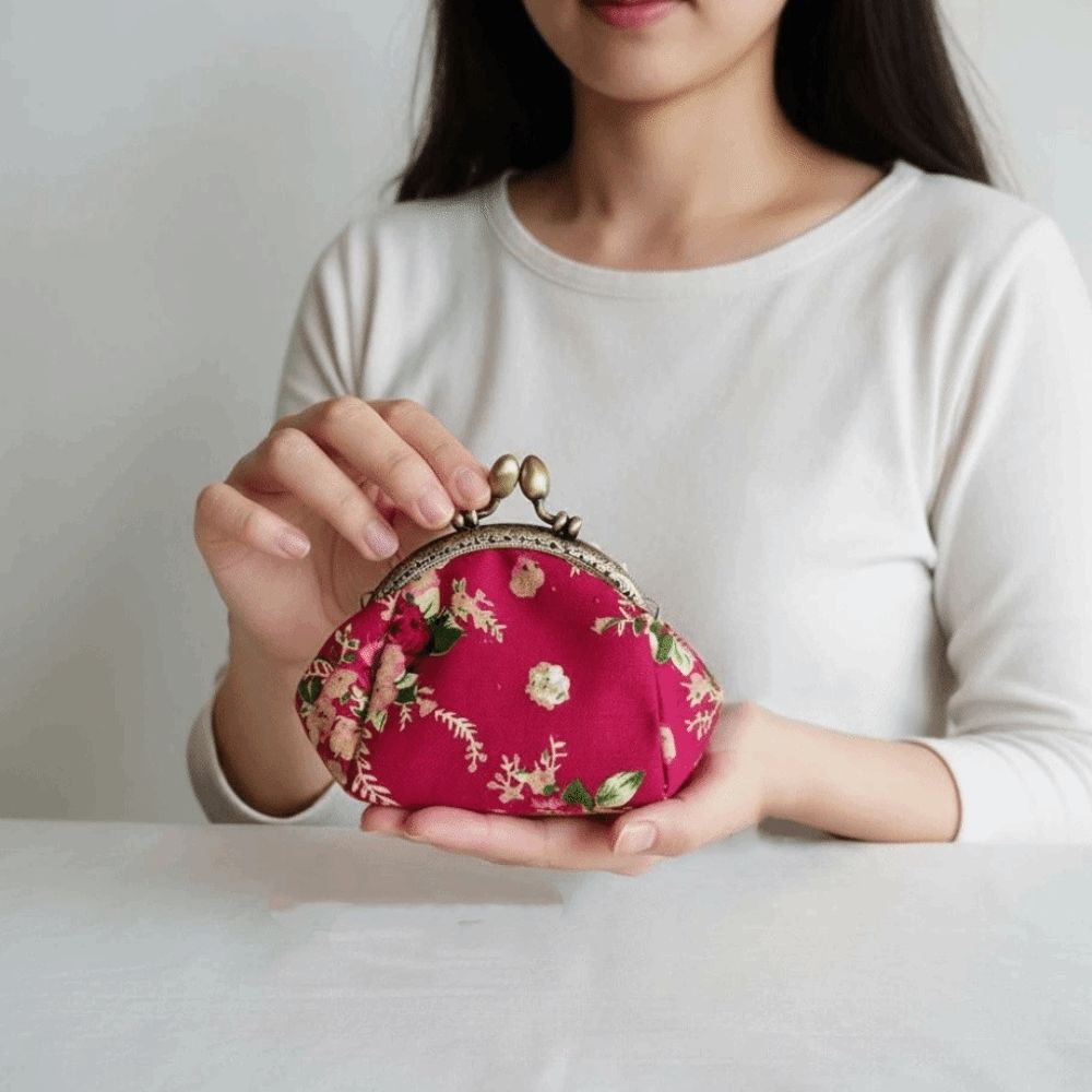 Anti-Verlust-Kussverschluss-Mü – Embroidery Wallet Bewertung und Preis