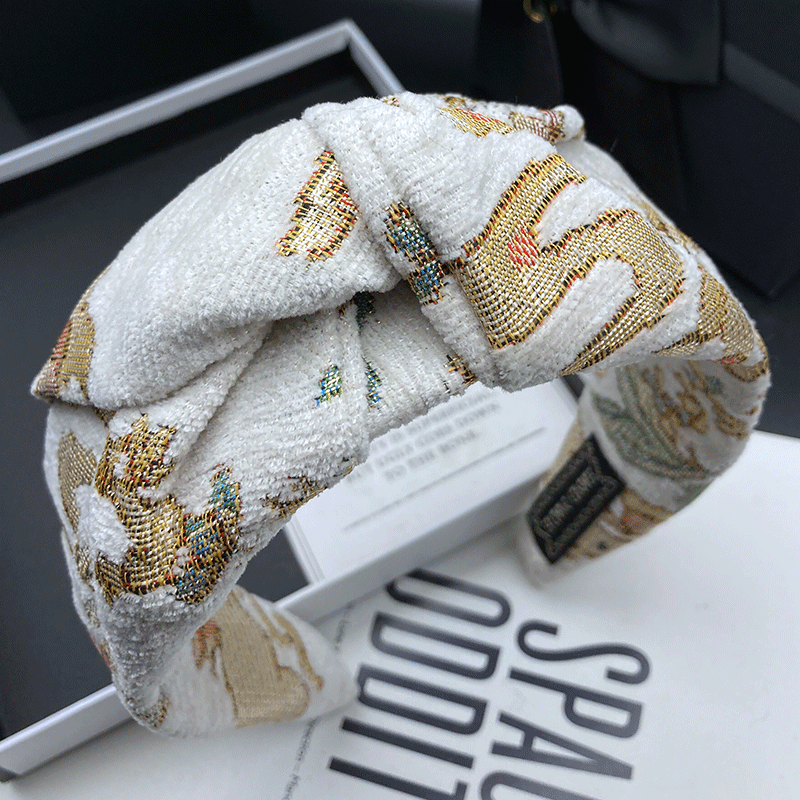 Modische bestickte Haarspange  – Embroidery Ring Bewertung und Preis