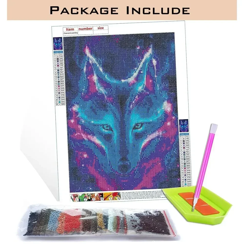 1 Stück rahmenloses Kreuzstich – Embroidery Pattern Bewertung und Preis