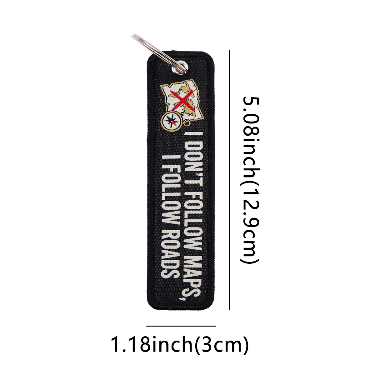 Schwarz-weiße Alphabet-Zitate  – Embroidery Ring Bewertung und Preis