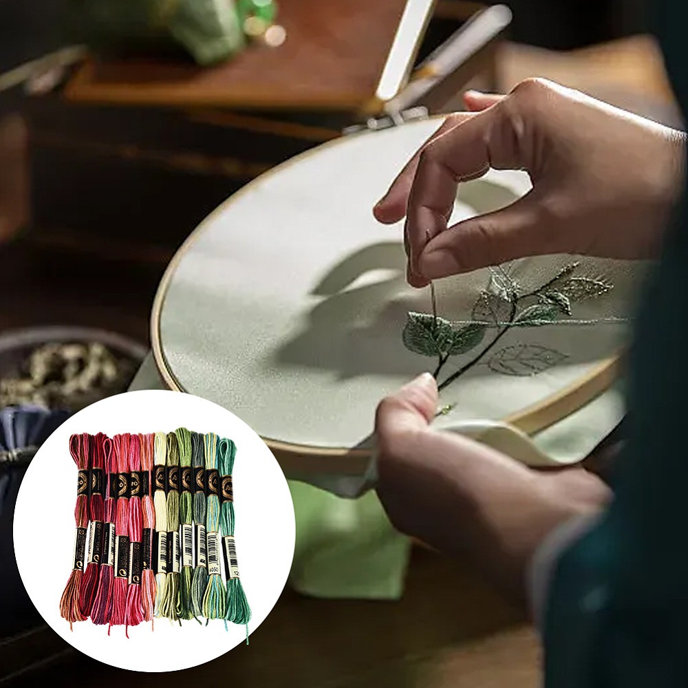 105 Yards Stickgarn 6-fädig Me – Embroidery Stitches Bewertung und Preis