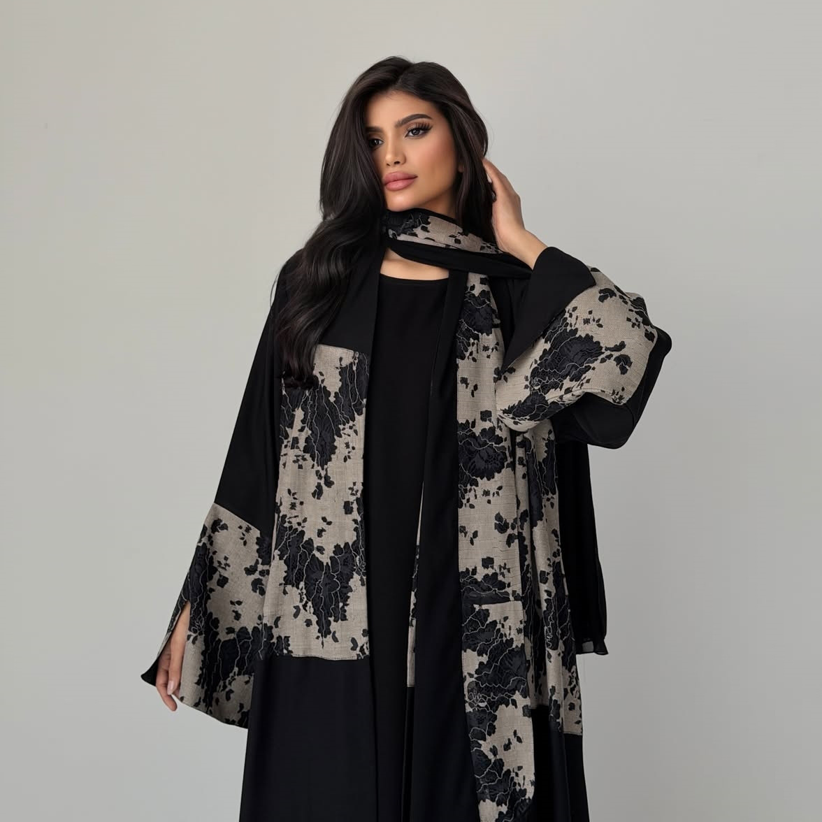 Damen Eid Abaya Hijab 2-teilig – Embroidery Kaftan Bewertung und Preis
