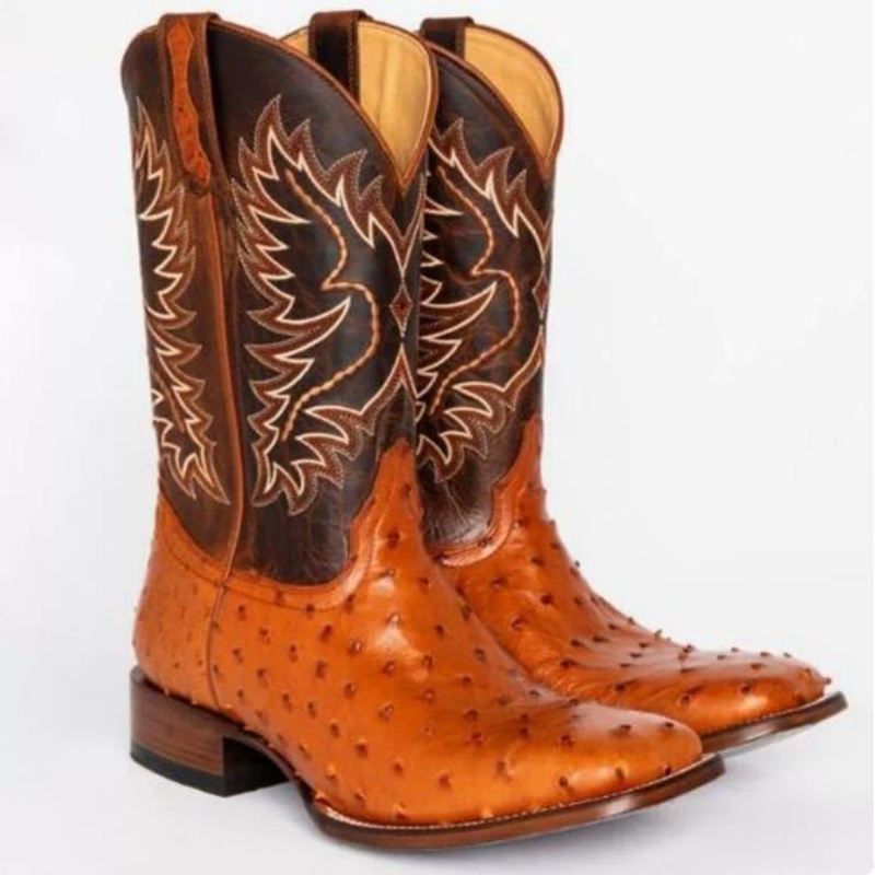 Herren Hohe Stiefel mit Sticke – Embroidery Stitches Bewertung und Preis