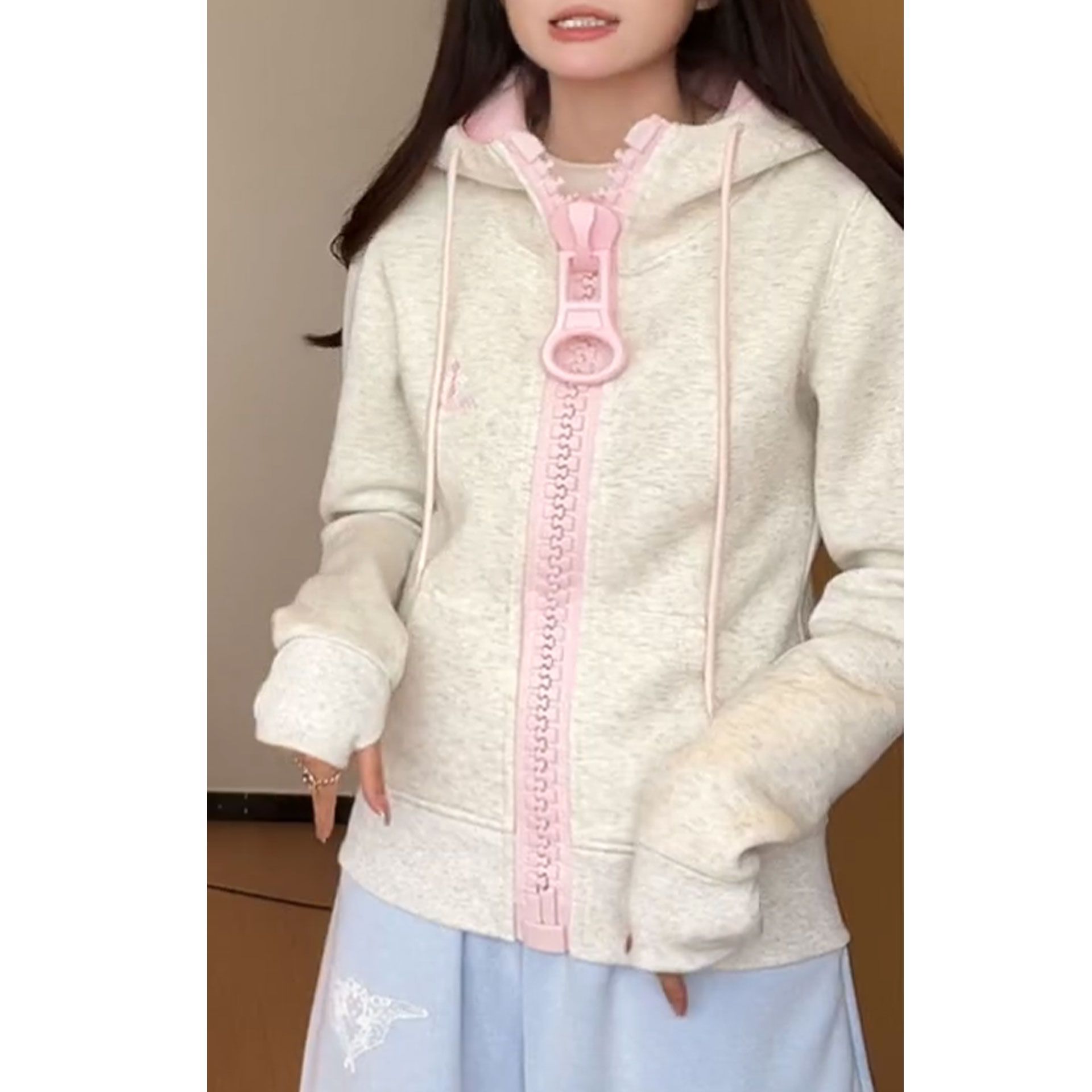 Y2K Lässige Kurze Jacke für Da – Embroidery Design 3D Bewertung und Preis