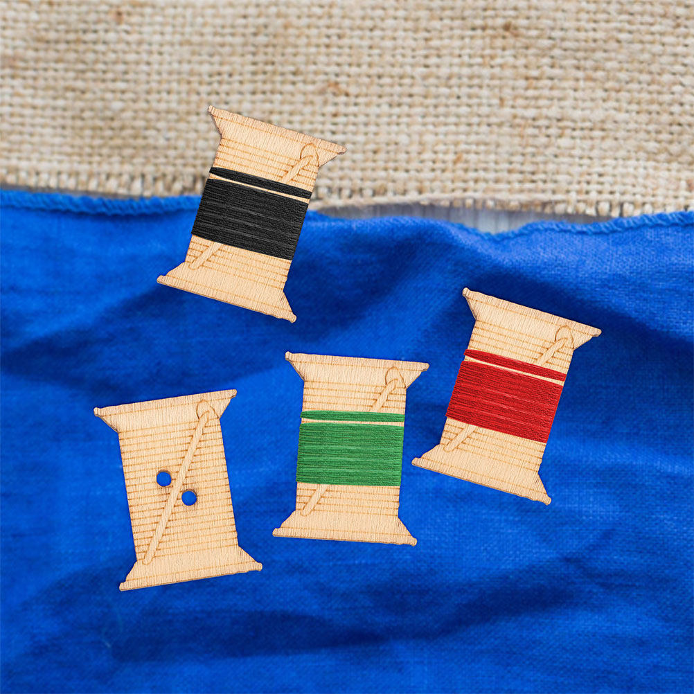 100 Stück Holz-Nähmaschinen-Fa – Embroidery Yarns Bewertung und Preis