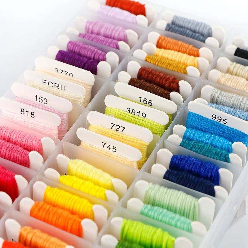 100% Baumwolle Stickgarn-Set m – Embroidery Stitches Bewertung und Preis
