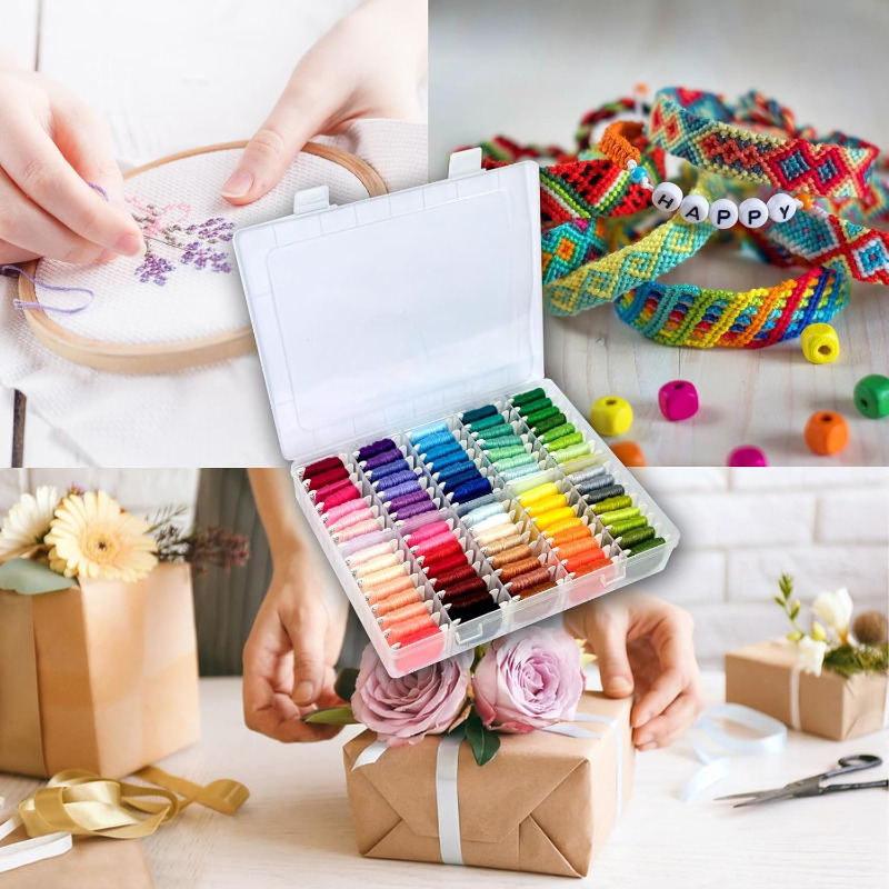 100% Baumwolle Stickgarn-Set m – Embroidery Stitches Bewertung und Preis