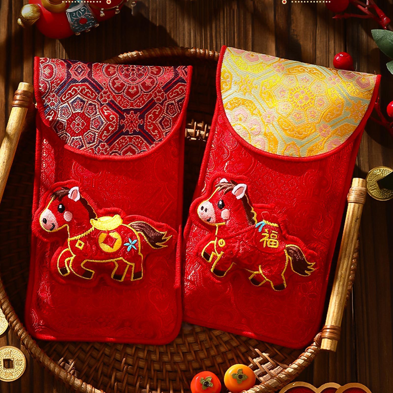 Chinesischer roter Umschlag, S – Embroidery Red Bewertung und Preis